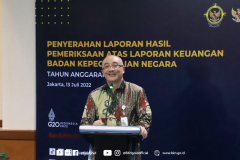 14-7-2022 - Penyerahan Laporan Hasil Pemeriksaan atas Laporan Keuangan BKN oleh BPK