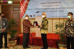 19-03-2021 - Rakor Penugasan PNS Kominfo di LPP RRI dan LPP TVRI