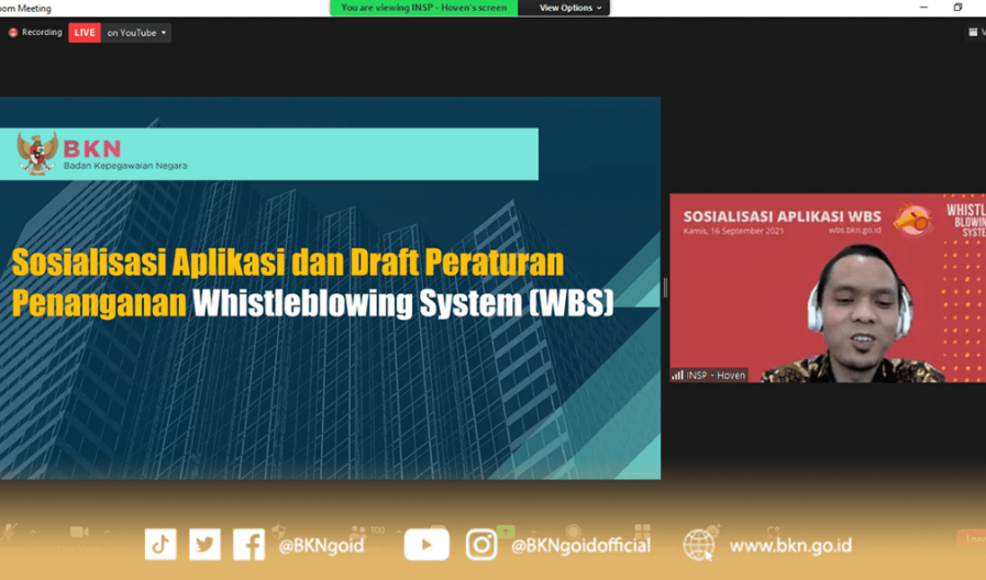 Menemukan Indikasi Pelanggaran Di BKN? Laporkan Dengan Bukti Valid Melalui WBS
