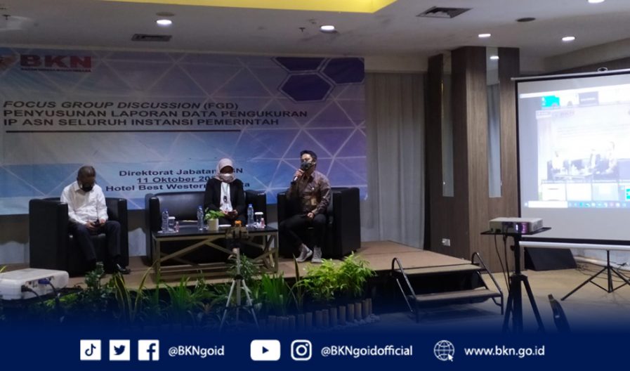 Tingkatkan Pelayanan IP ASN, BKN Lakukan FGD Penyusunan Data Pengukuran IP ASN Untuk Seluruh Instansi Pusat Dan Daerah