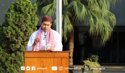 Cholidi Asadil Alam, Selaku Imam Dan Khotib Sholat Iduladha 1444 Hijriyah Menyampaikan 3 Hikmah Kurban