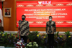 16-07-2021 - Pelantikan Kepala BKN sebagai Fungsional Ahli Utama