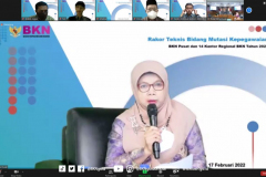 17 - 2 - 2022 - Rapat Koordinasi Teknis Bidang Mutasi Kepegawaian