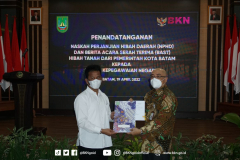 19-04-2022, Penandatanganan Serah Terima Hibah UPT Batam