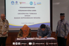24 - 10 - 2022 - MoU BKN dengan Universitas Terbuka