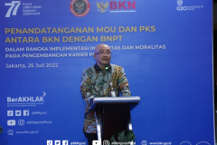 25-07-2022, PENANDATANGANAN MoU  BKN dengan BNPT