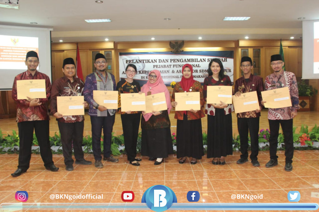 BKN Gelar Pelantikan Pejabat Fungsional di Sejumlah