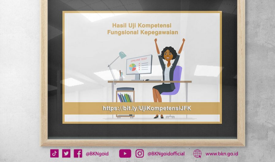Hasil Uji Kompetensi Fungsional Kepegawaian